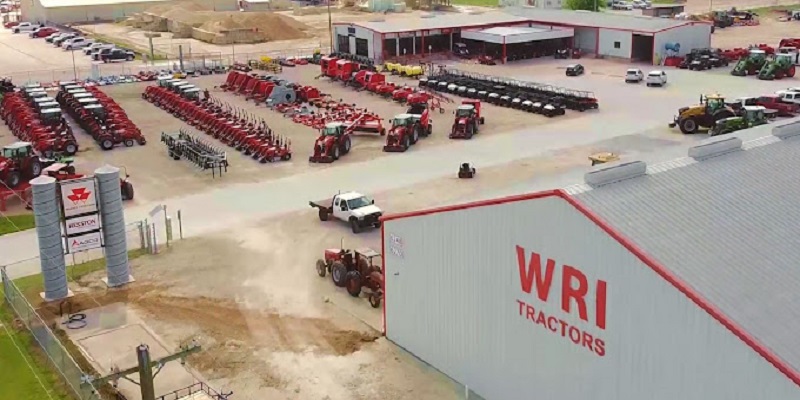 WRI Tractors Yard